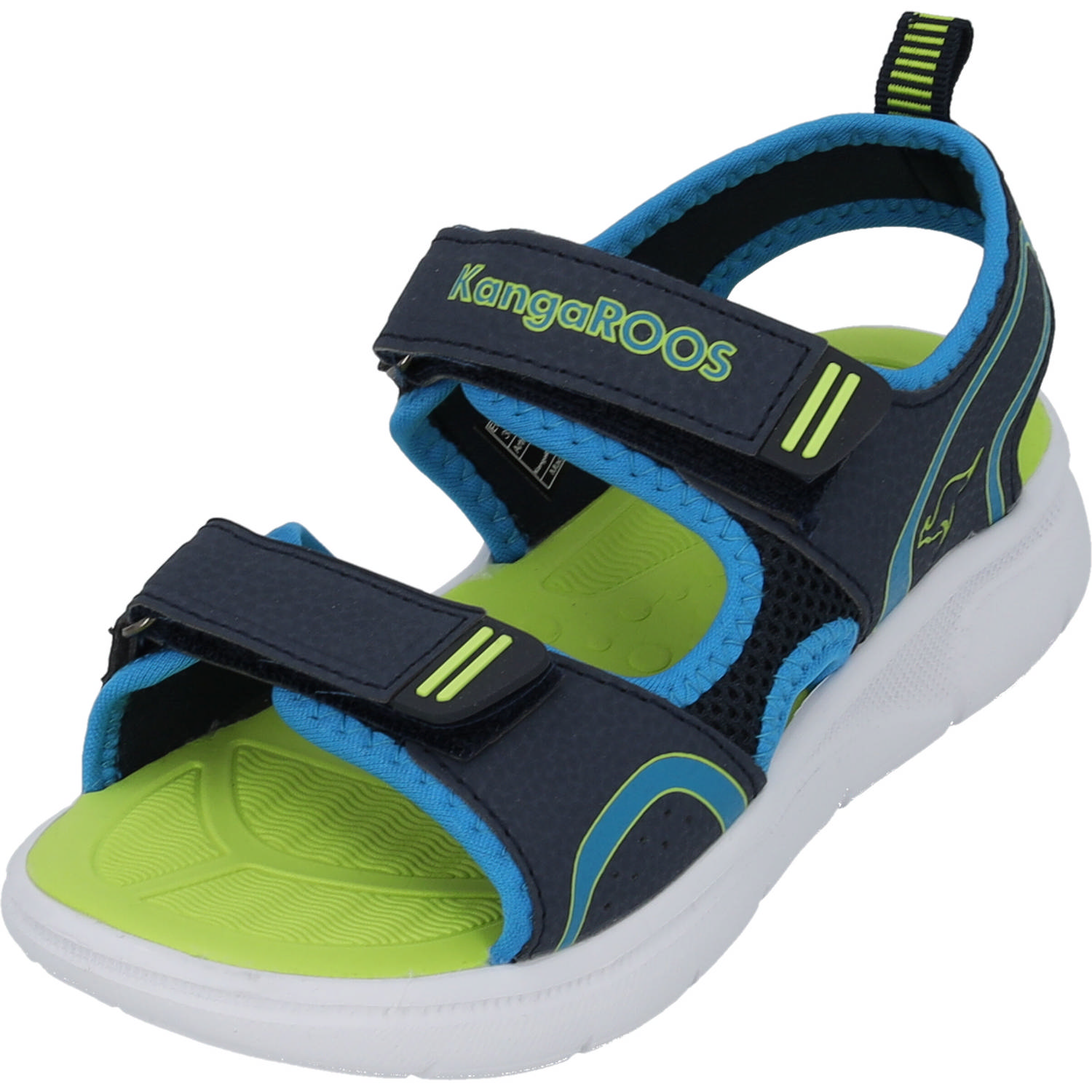 KangaROOS 18857, Sandalen (Kinder), Kinder, Blau