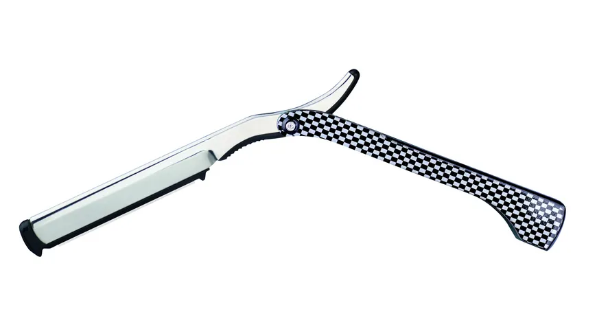 Erbe Rasiermesser Carbonoptik mit Wechselklinge