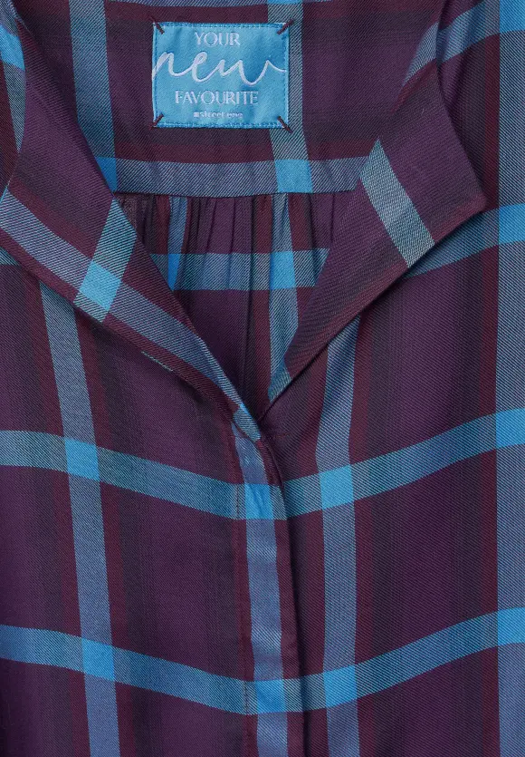 Street One Bluse mit Karomuster