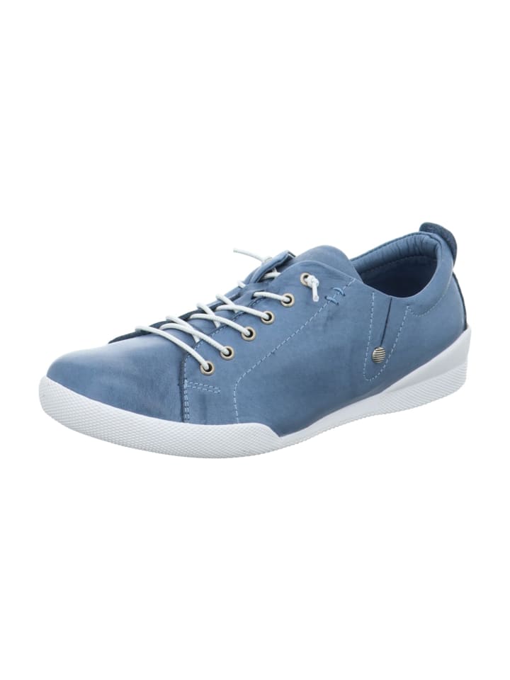 Andrea Conti Komfort Schnürschuhe in Blau günstig kaufen