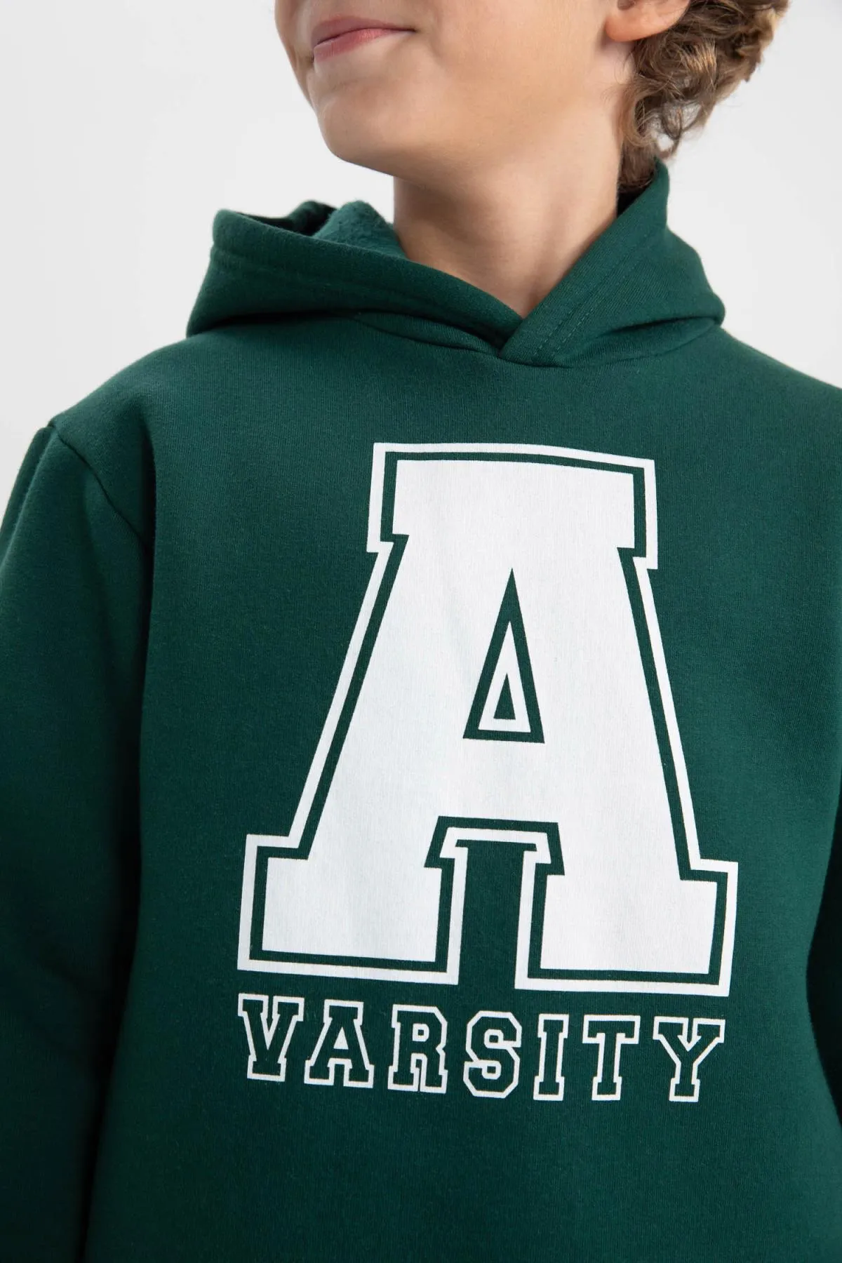DeFacto  Dickes bedrucktes Kapuzen-Sweatshirt für Jungen