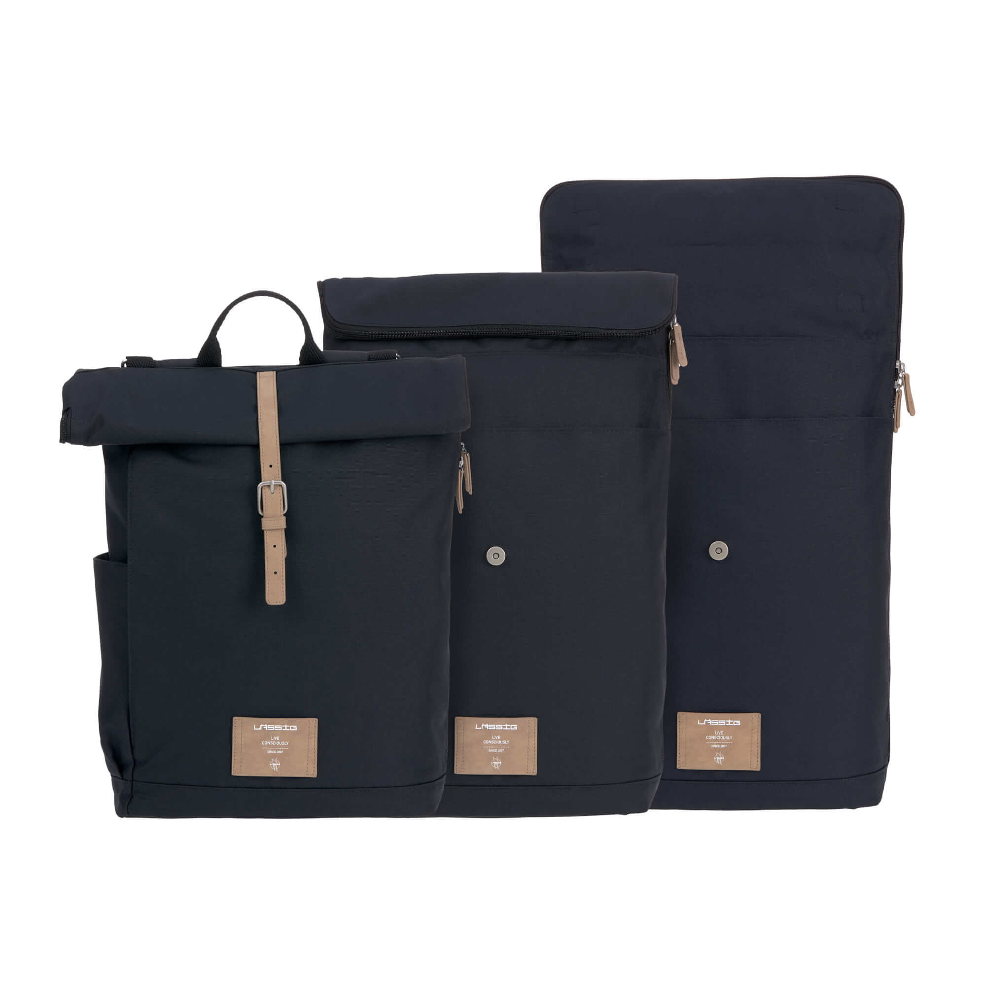 Wickelrucksack - Rolltop Backpack, Night Blue