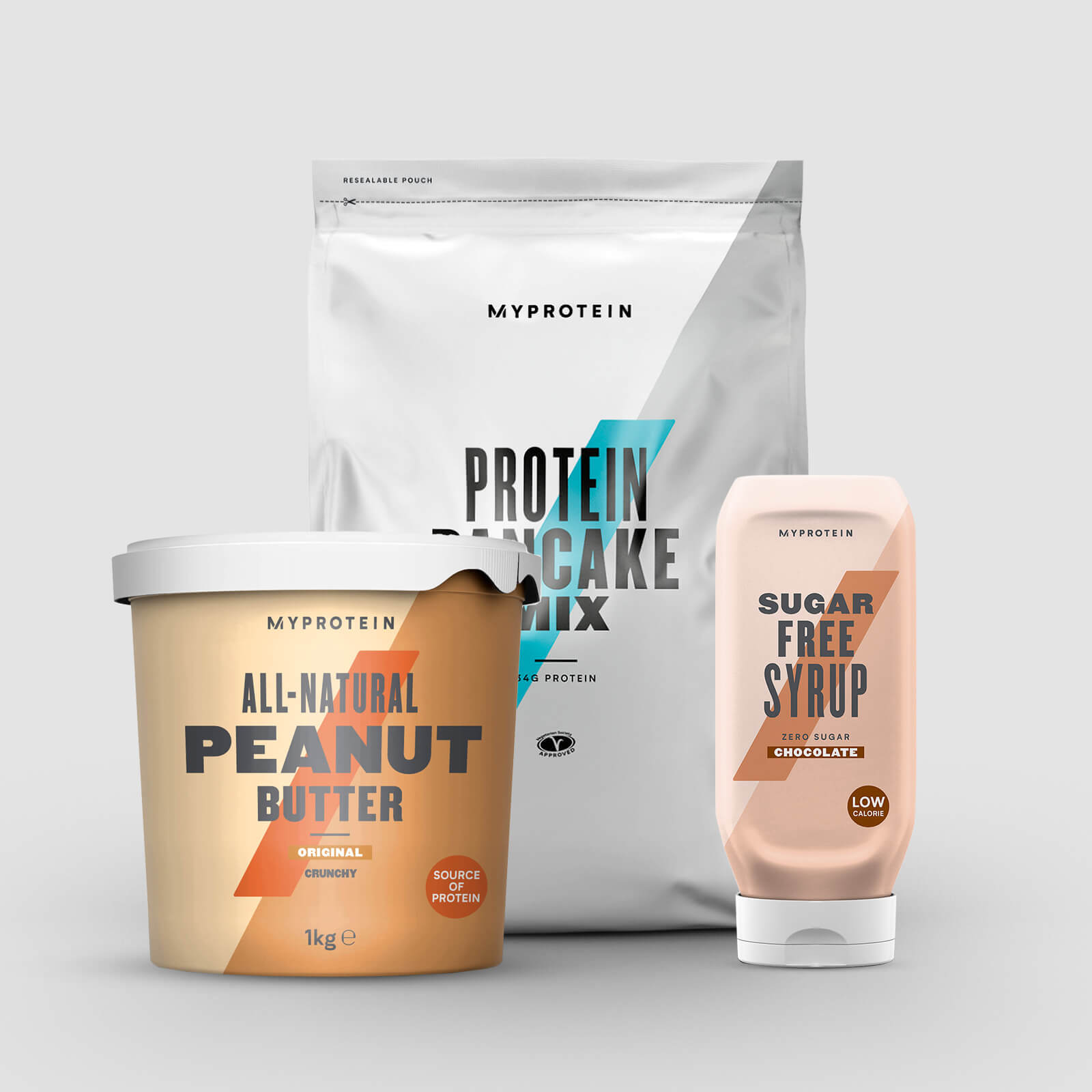 Pancake Bundle - Syrup: Chocolate, Pancake: Unflavoured