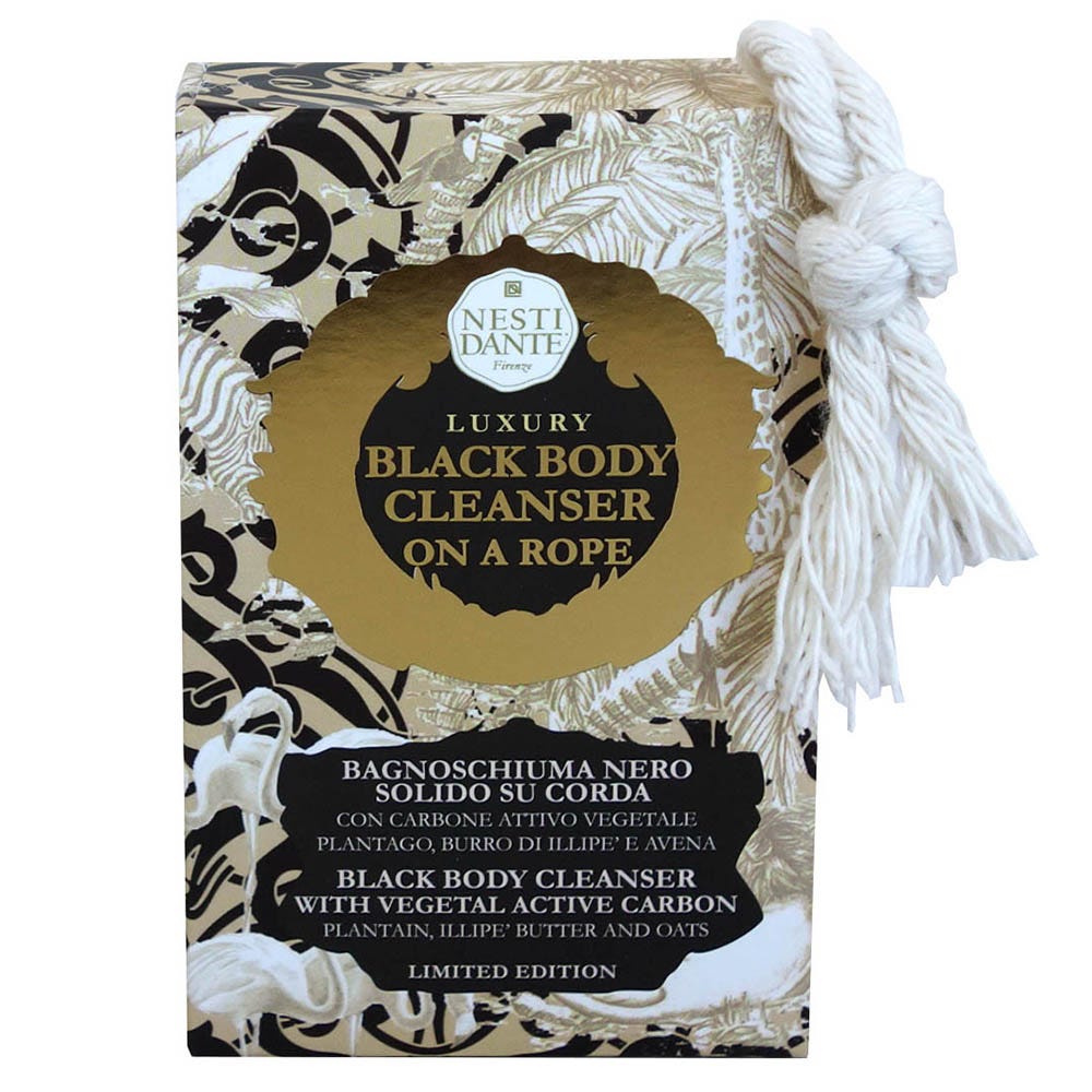 Nesti Dante Luxury Black Body Cleanser/Rope 150 g