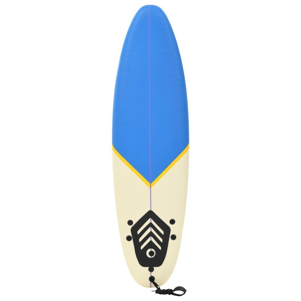 vidaXL Schlauchboot Surfbrett 170 cm Blau und Creme
