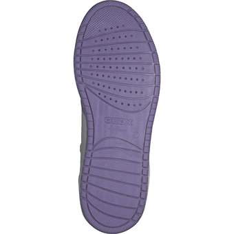 Geox J Washiba Girl Sneaker High in weiß