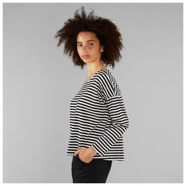 DEDICATED - Women's Top Humledal Stripes - Longsleeve