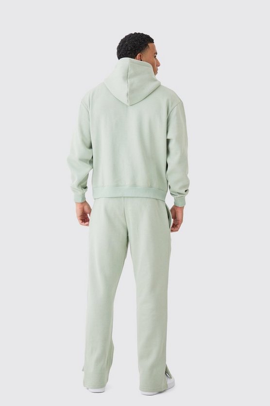 Kastiger Limited Edition Oversize Trainingsanzug mit geteiltem Saum