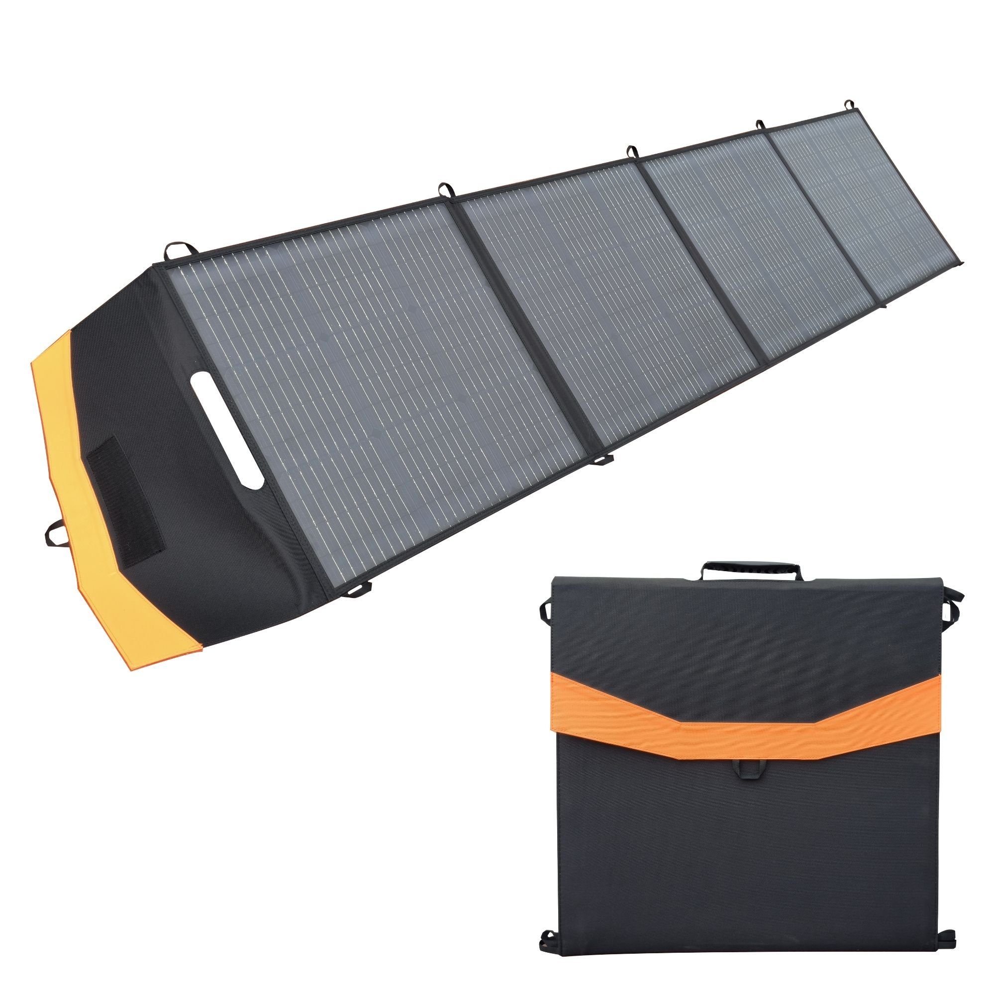 Fine Life Pro Stromerzeuger Power Station QE01-500Wh/1008Wh Mit Solar panel PV200, 1,20 in kW, (Set, 2-tlg., Notfall-Solar Generator), Bequem und leicht,Ausgangsleistung,500Wh/1008Wh