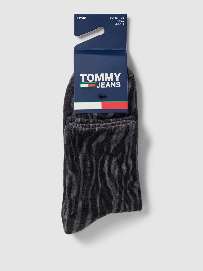 Socken mit Allover-Print in schwarz