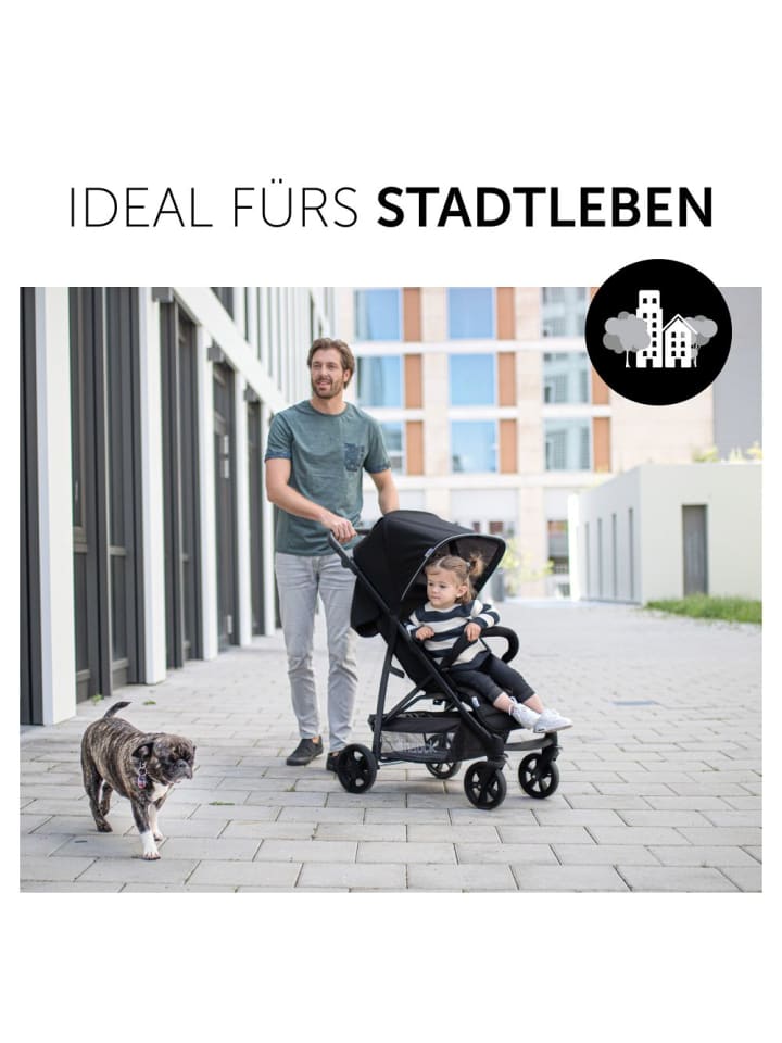 Hauck Buggy & Sportwagen Rapid 4 (bis 25 kg) - Black in schwarz günstig kaufen onesize