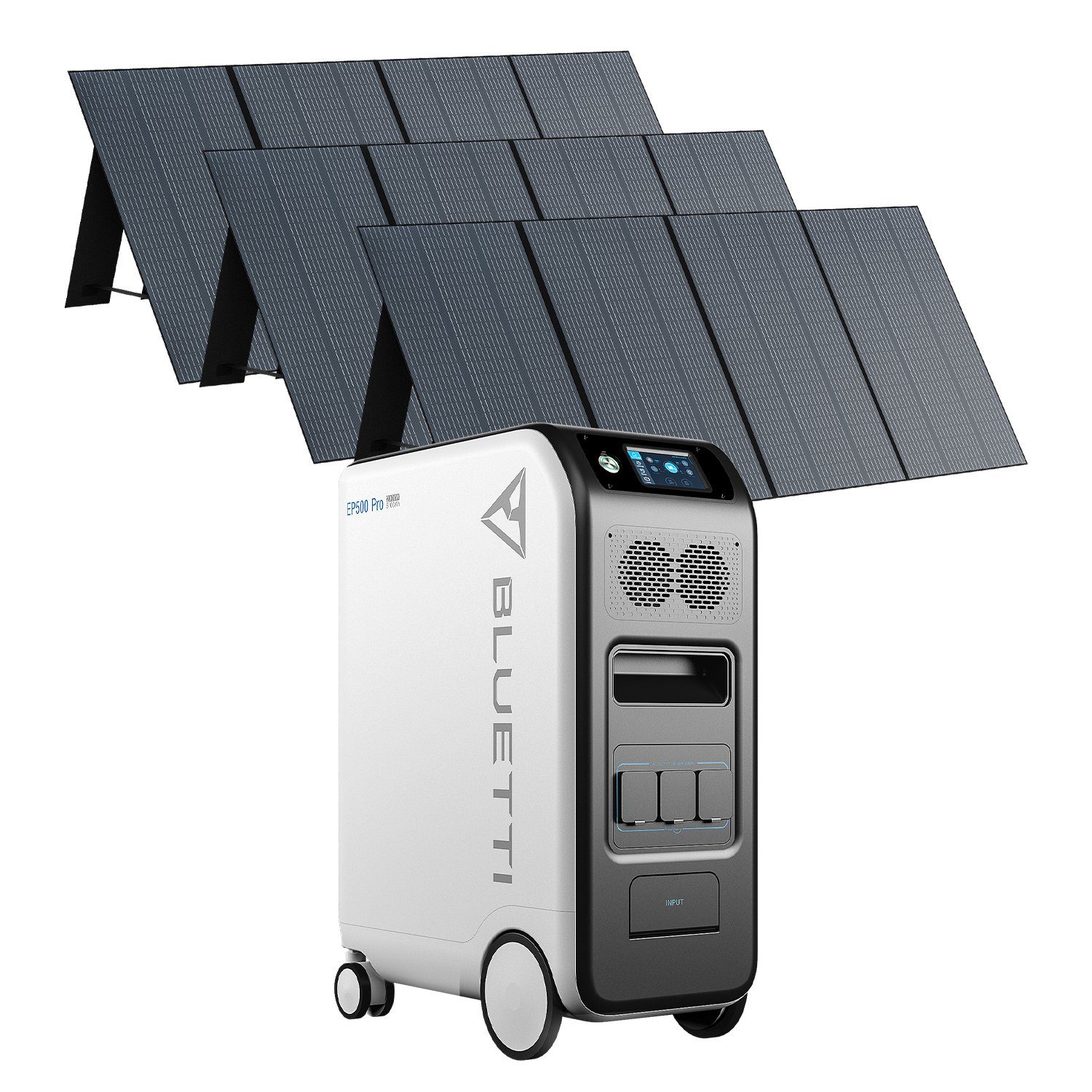 BLUETTI Stromerzeuger EP500PRO+ 3 PV350 Solarpanel, (1-tlg)