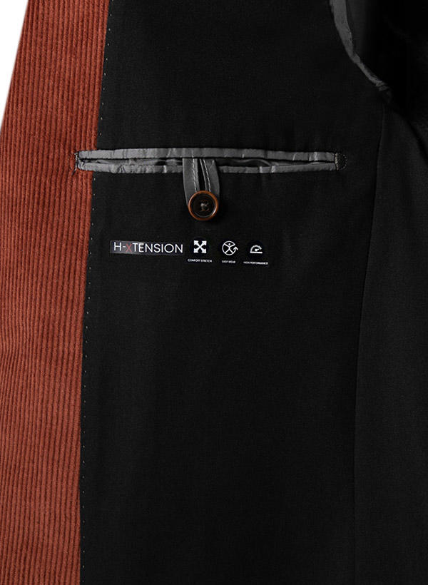 HECHTER PARIS, Anzug, Cord, cognac