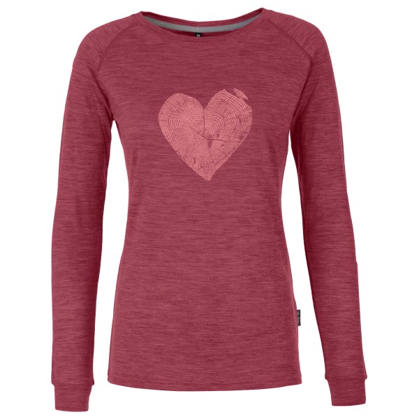 Pally'Hi - Women's L/S Treeheart - Merinoshirt