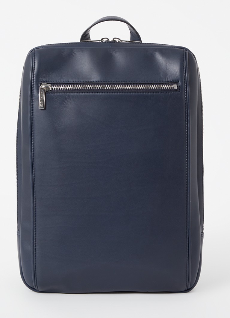 Leonhard Heyden Montreal bőr hátizsák 15 hüvelykes laptop rekesszel - unisex