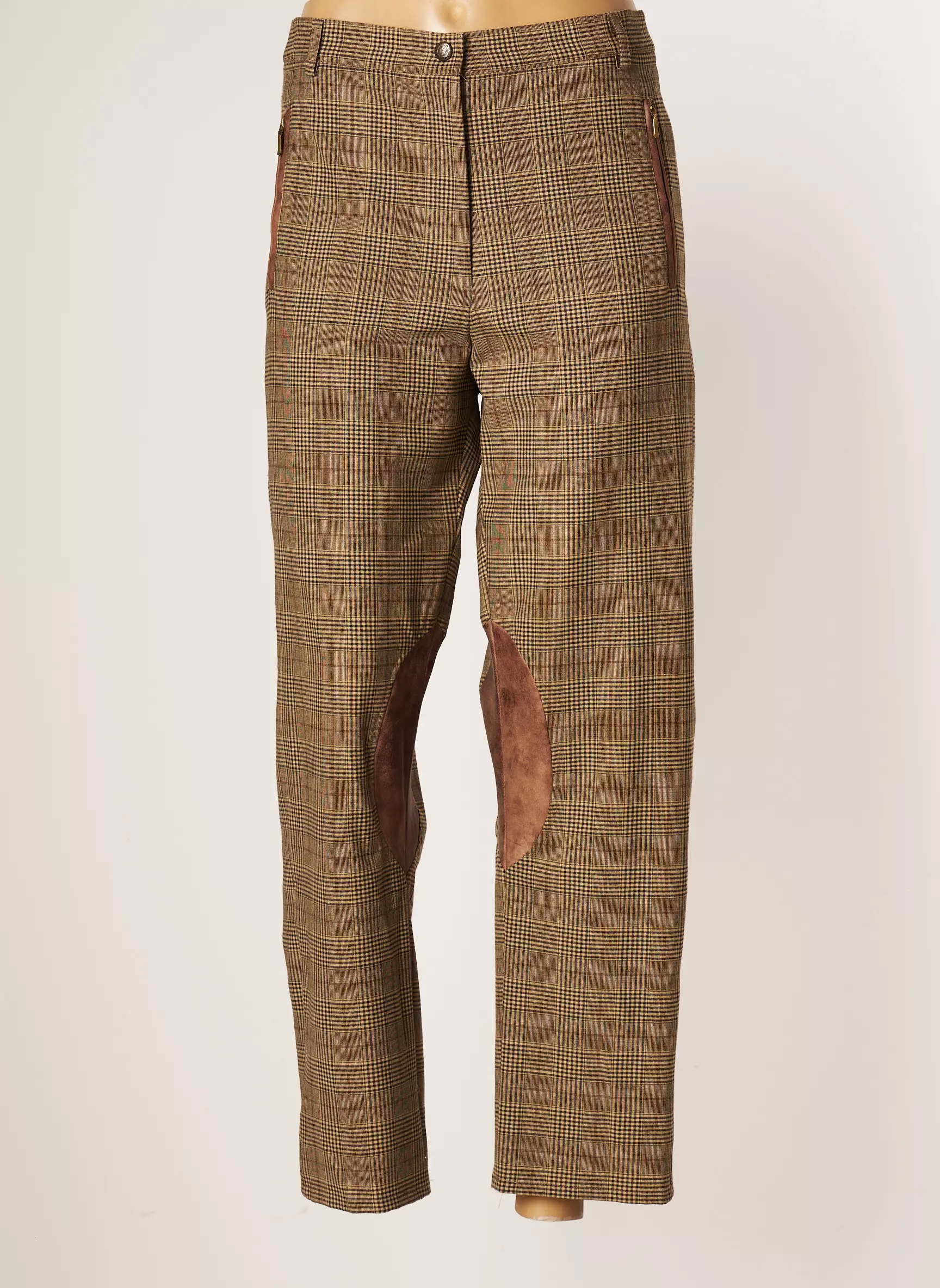 Jumfil Pantalons Droits Femme couleur marron
