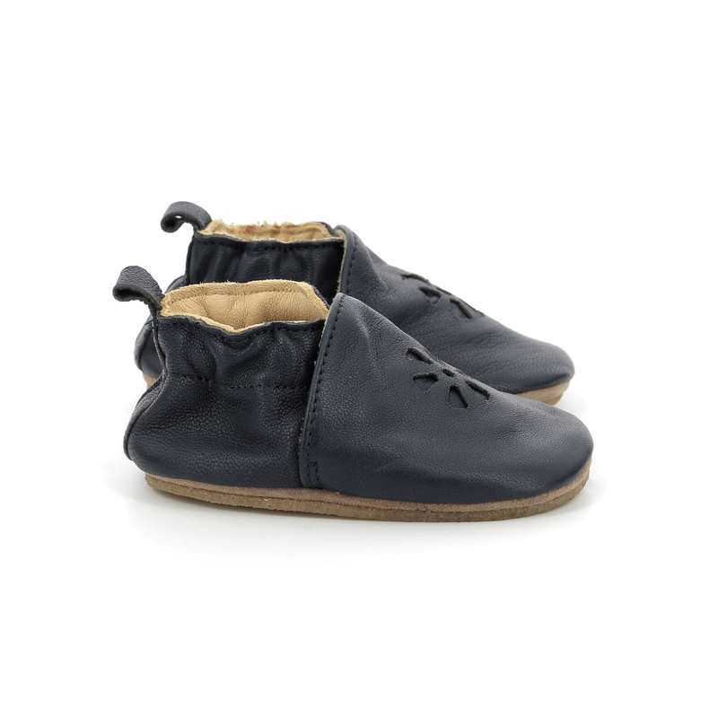 Chaussons cuir Lazeez