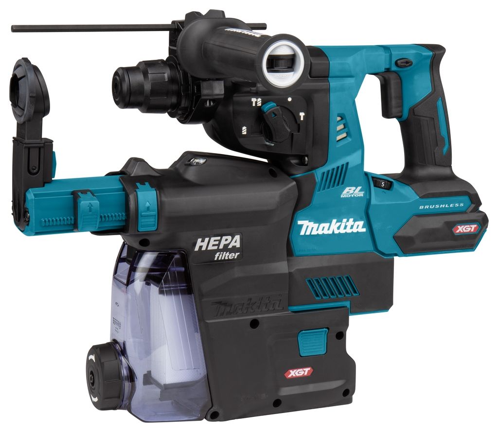 Makita HR003GZ02 Kombihammer SDS-Plus 40V Max mit Staubabsaugung (ohne Akkus und Ladegerät)