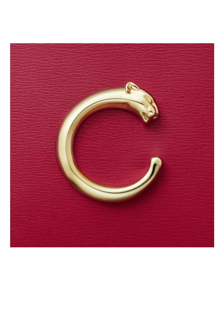 Etui na karty Cartier Panthère de Cartier ze skóry cielęcej CRL3002037