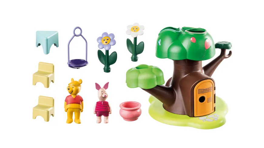 PLAYMOBIL 71316 1.2.3 & : Winnies & Ferkels Baumhaus