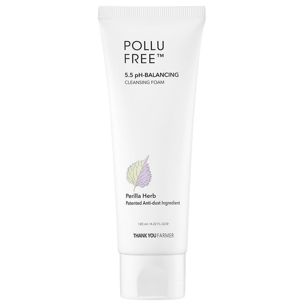 Thank You Farmer Pollufree 5.5 pH-Balancing Cleansing Foam 120 ml