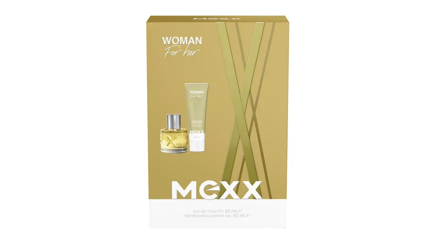 MEXX Woman Eau de Toilette + Duschgel Geschenkpackung