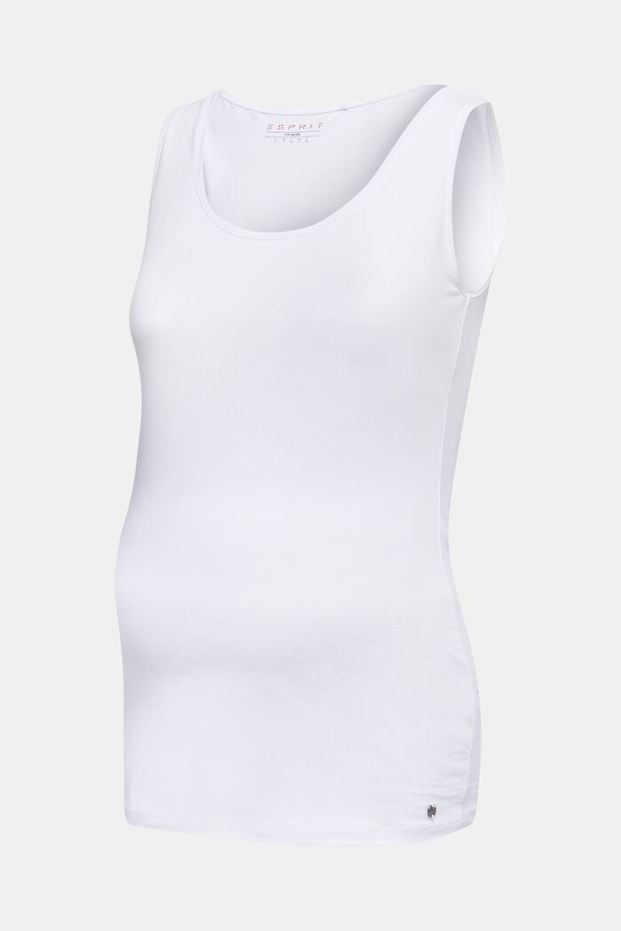 Tank-Top aus Baumwoll-Stretch
