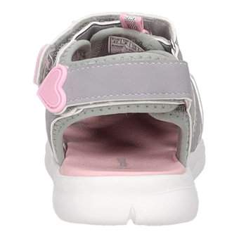 KangaROOS K Mini Flat Sandale in grau