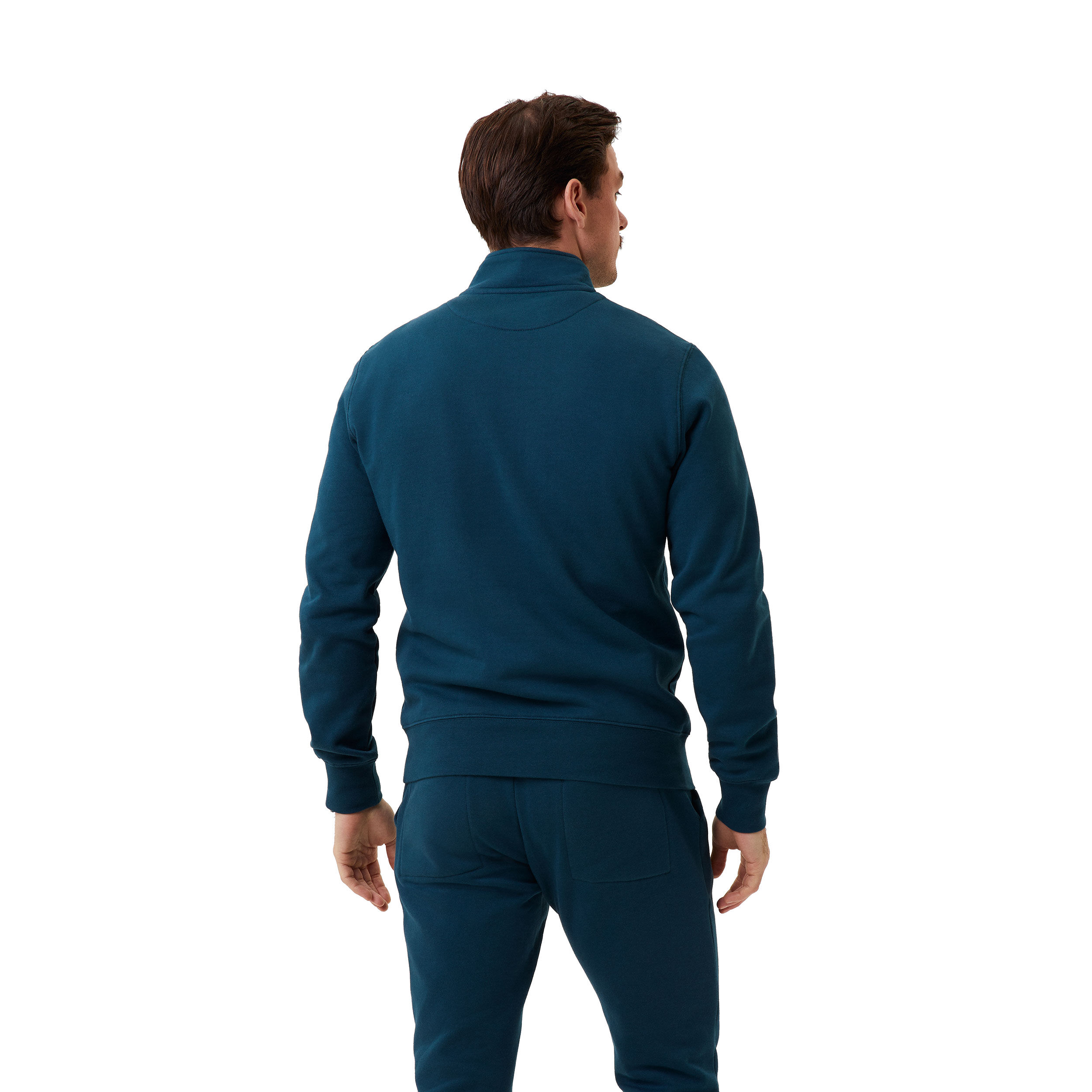 Centre Half-Zip Longsleeve Herren - Petrol