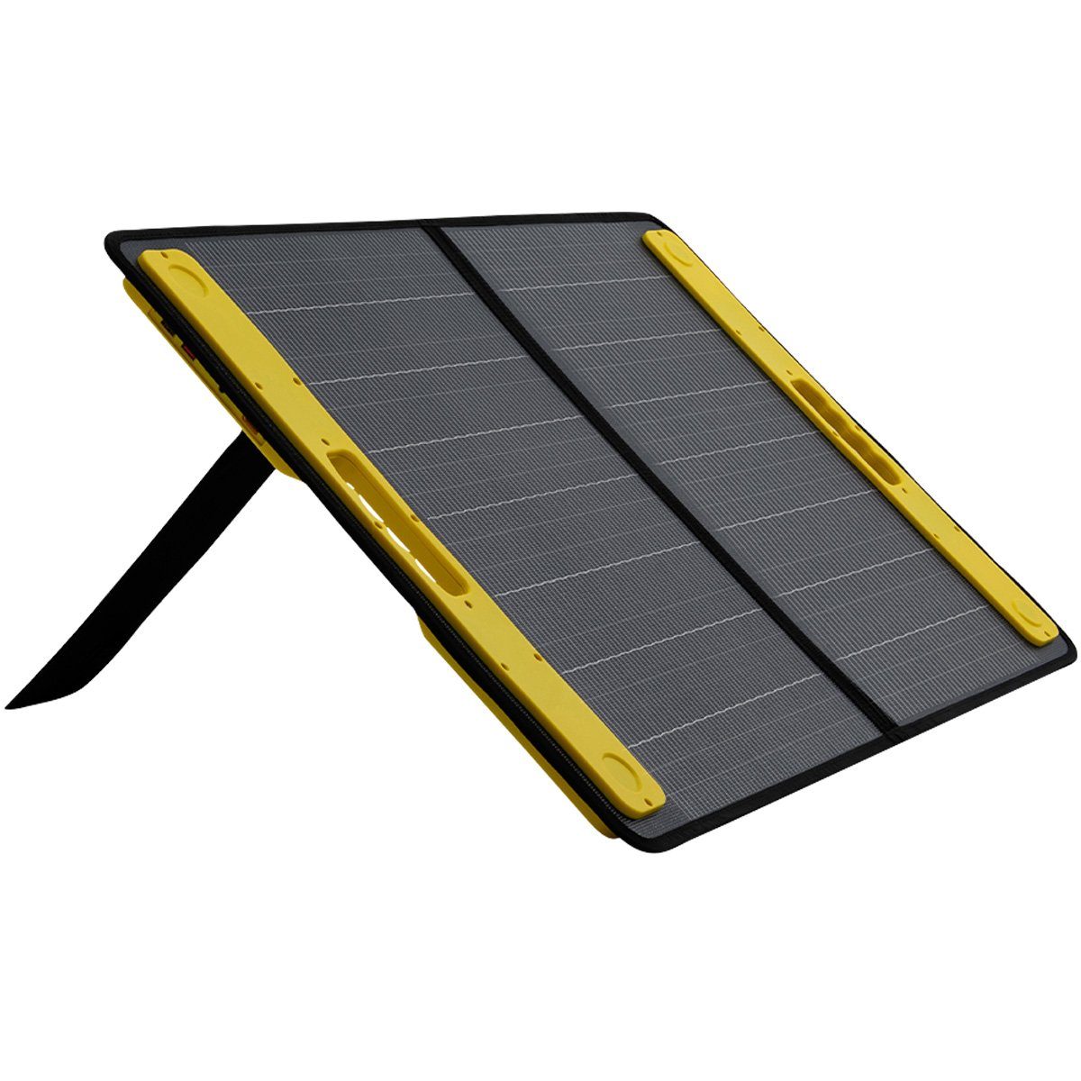 Craftfull Solarmodul Solarpanel faltbar Adventure 60 100 200 300 Watt Solarpanel, 60,00 W, Mono-Schindelzellen, (2x USB-A 1x USB-C Anschluss, ≥ 22% höherer Wirkungsgrad, Integrierte Tasche für Zubehör, Ladekabel für Craftfull Powerstation, 1-St., Tra
