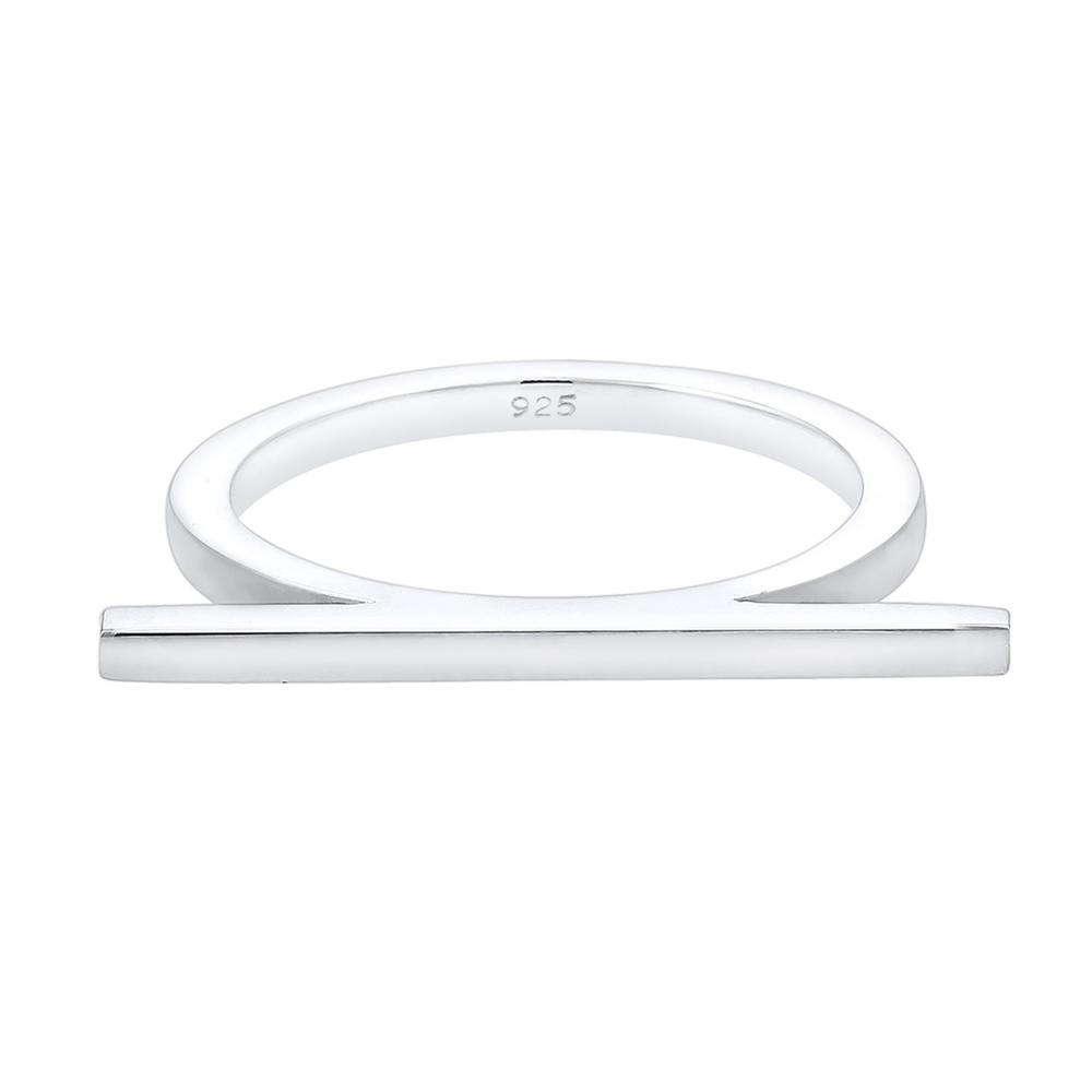 Elli Elli Bague Bloggueur Geo Minimal 925 Argent Bague