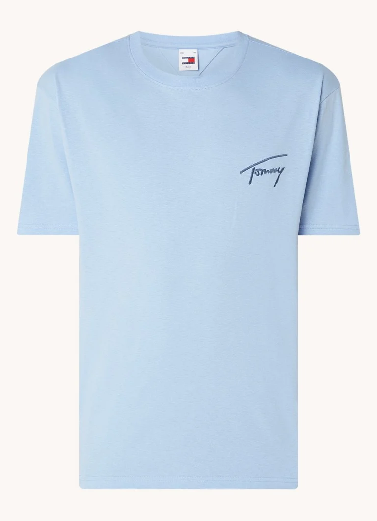 Tricou Tommy Hilfiger cu logo brodat