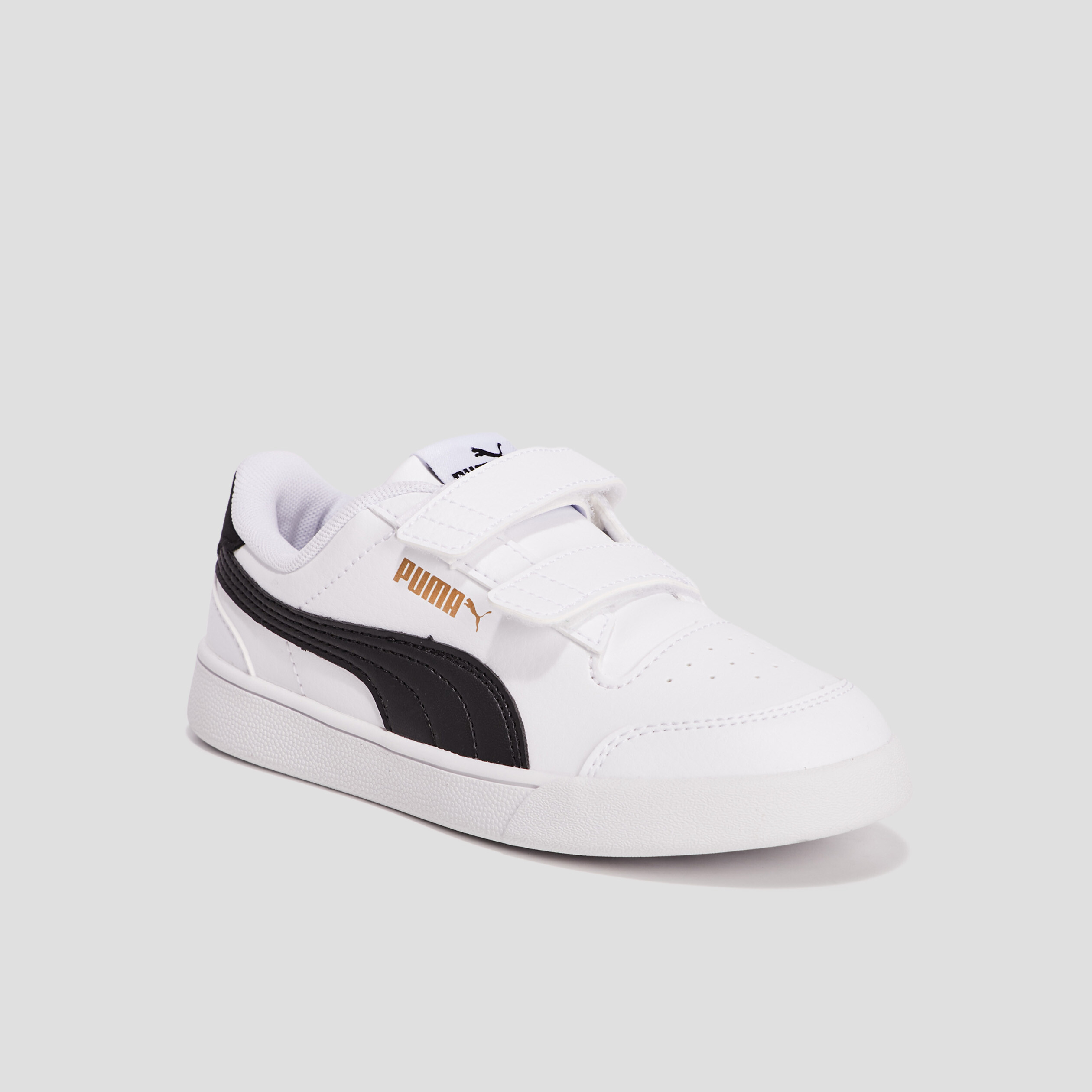 Tennis à scratchs Puma Shuffle blanc garçon | La Halle