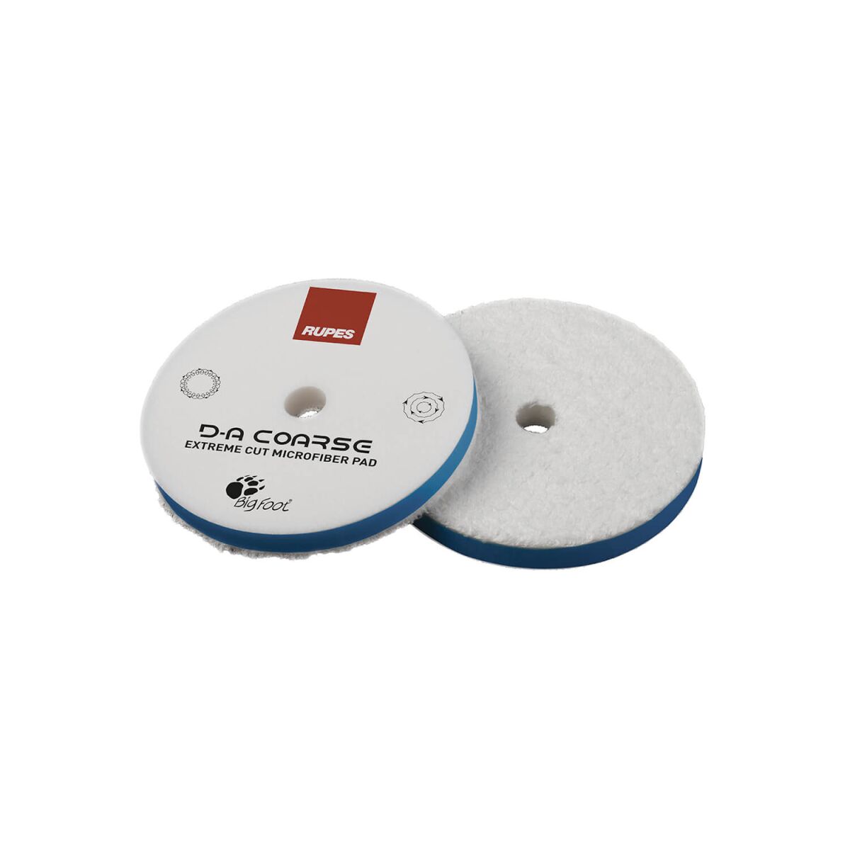 Rupes BigFoot Mikrofaser Polierpad D-A Coarse 75mm hart