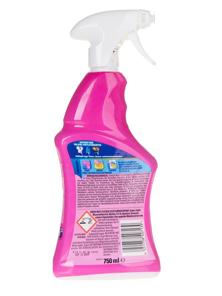 Vanish 12er-Set: Fleckenentferner ''Vanish Oxi Action Multi Textil Color'', je 750 ml günstig kaufen onesize