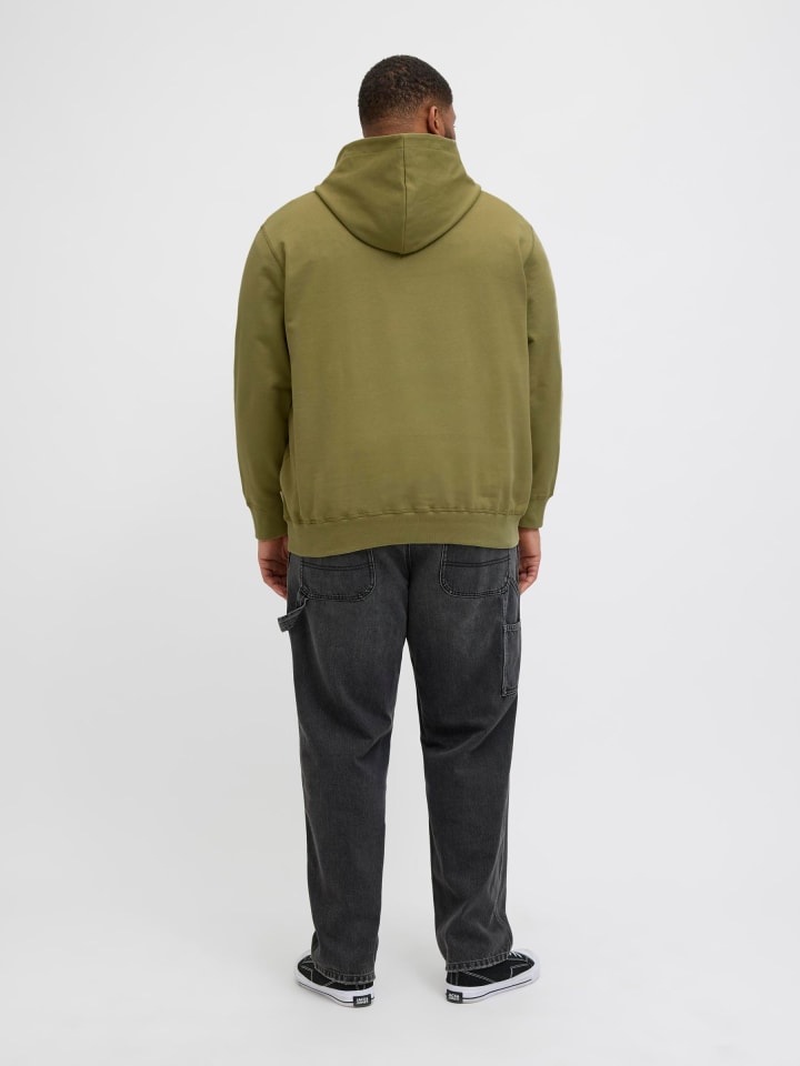 JACK & JONES PLUS Kapuzenpullover in Cedar günstig kaufen