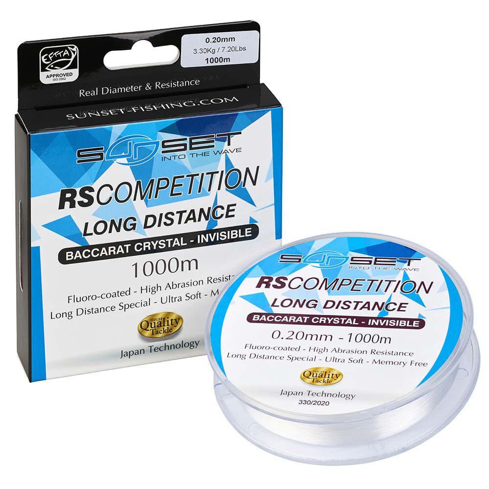 Monofilament Sunset RS Competition Long Distance Baccarat Crystal 1000m