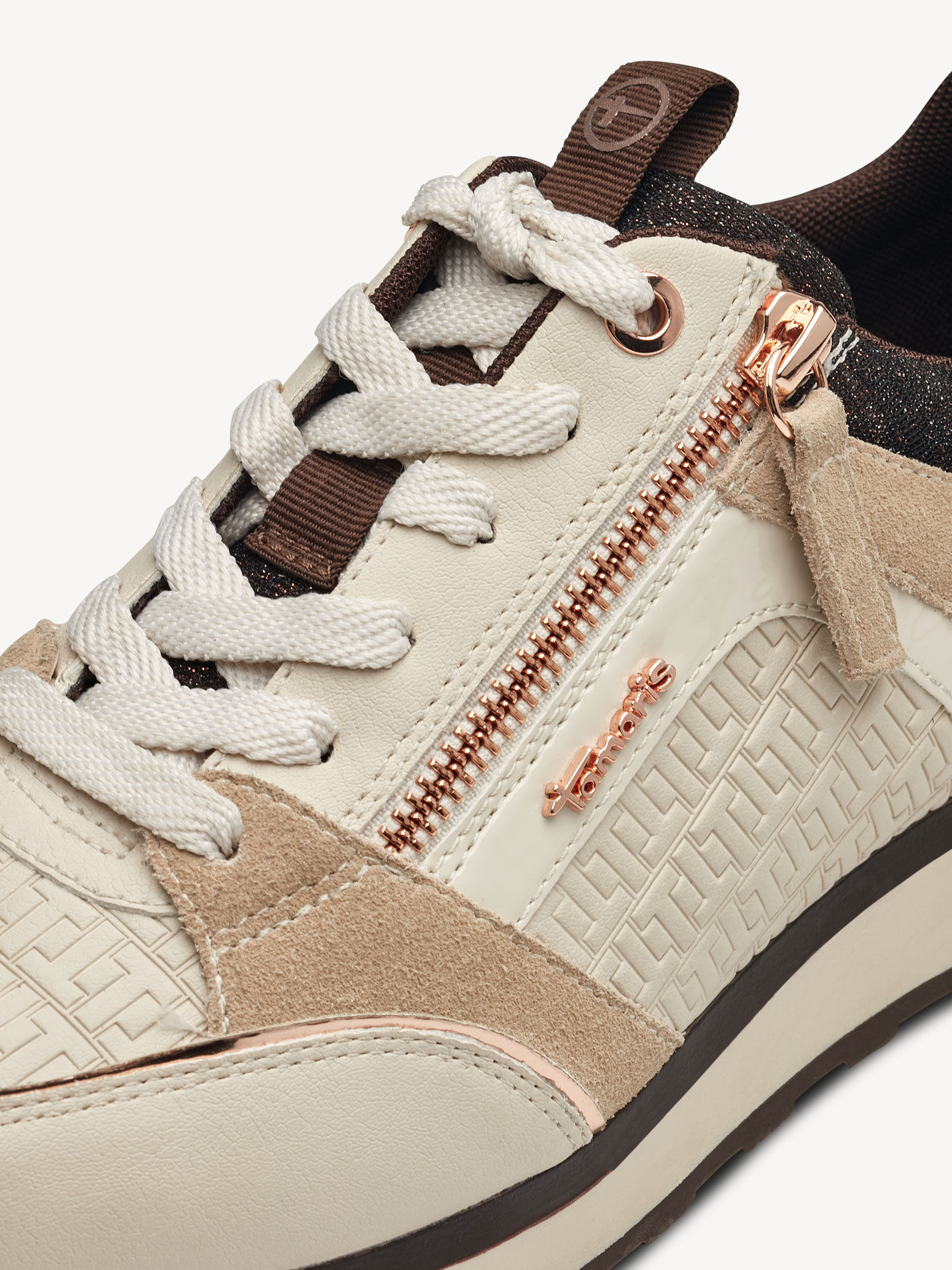 Basket en cuir - marron