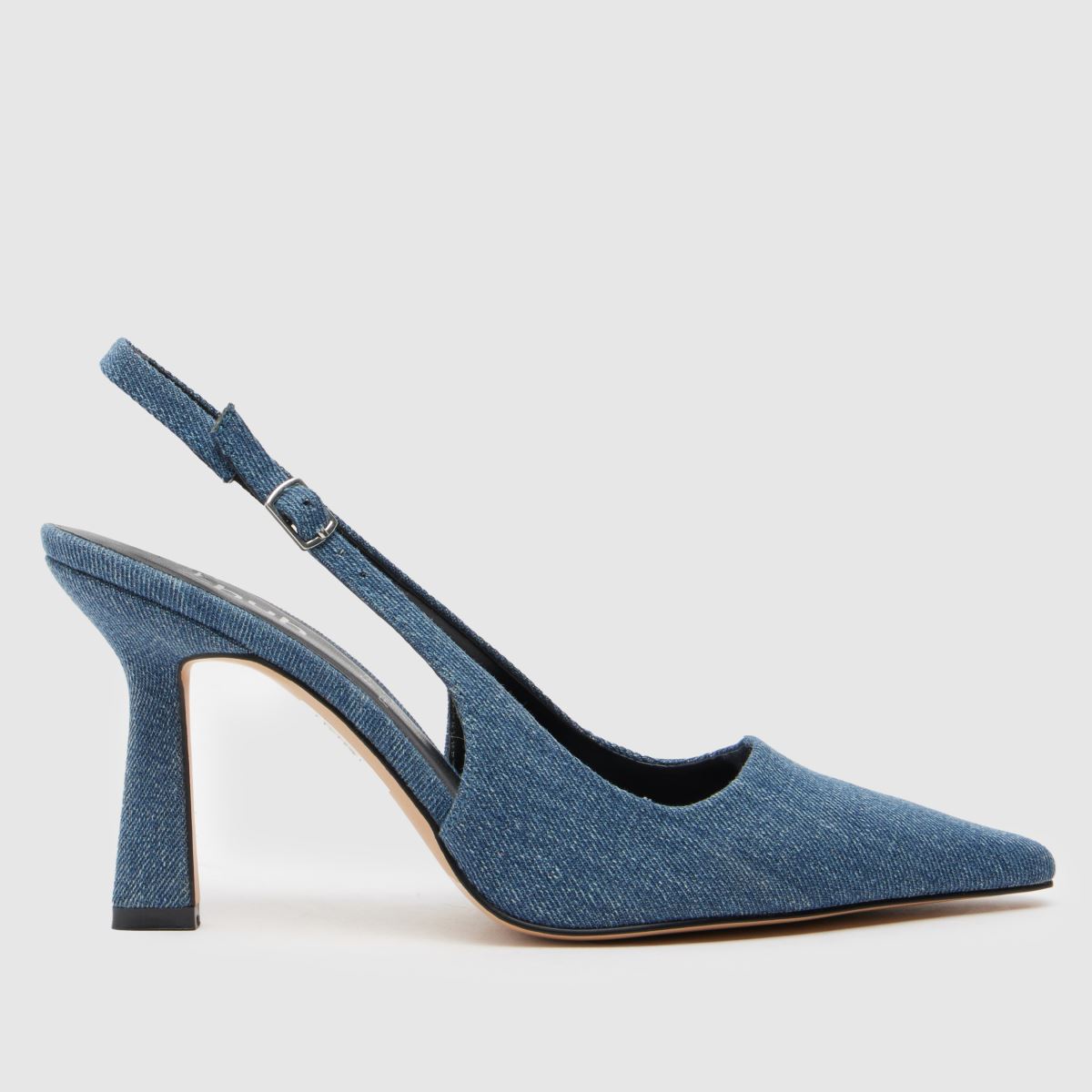 Schuh Shona Court magassarkú cipő kék színben