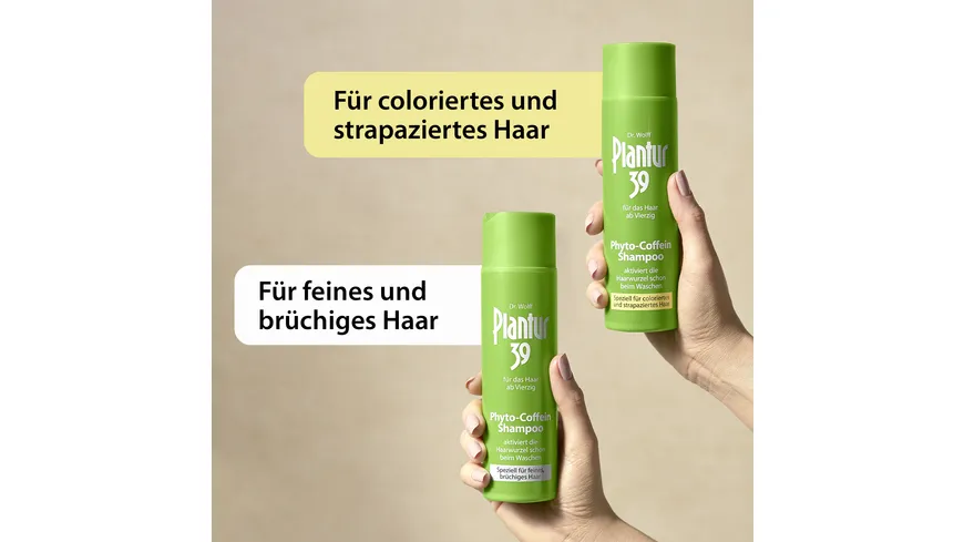 Plantur 39 Phyto-Coffein Shampoo speziell für strapaziertes und coloriertes Haar 250ml 250 ml