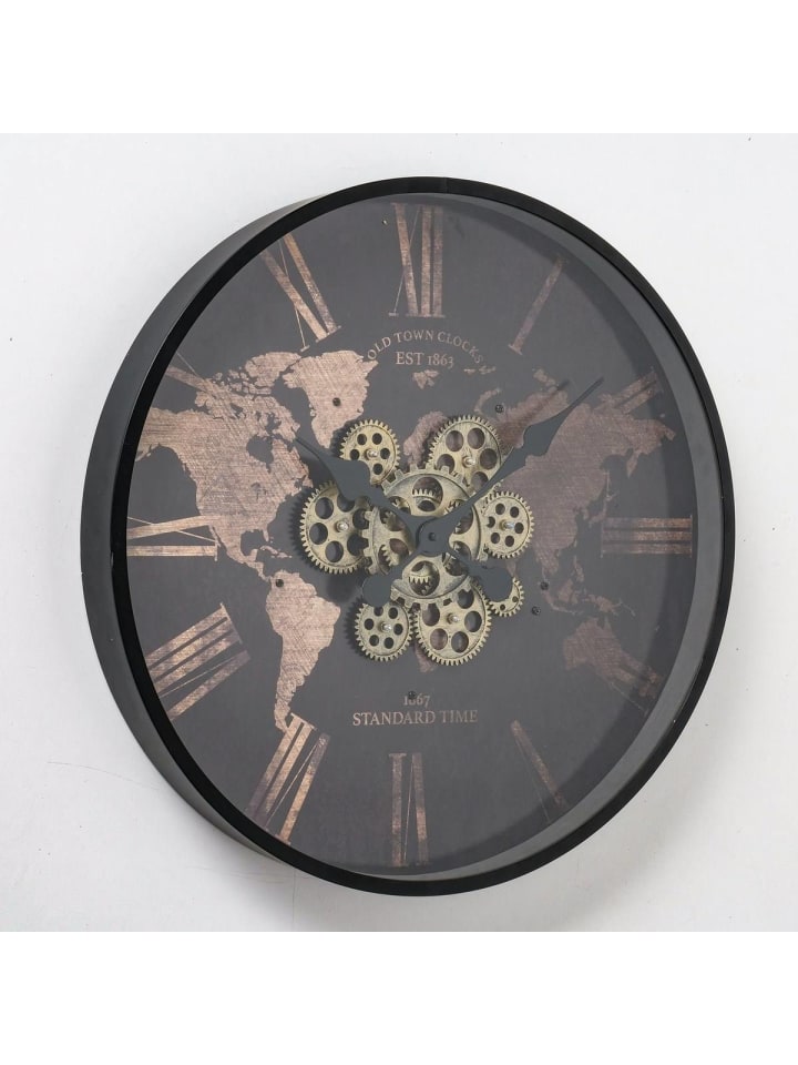 Boltze Wanduhr in schwarz günstig kaufen onesize