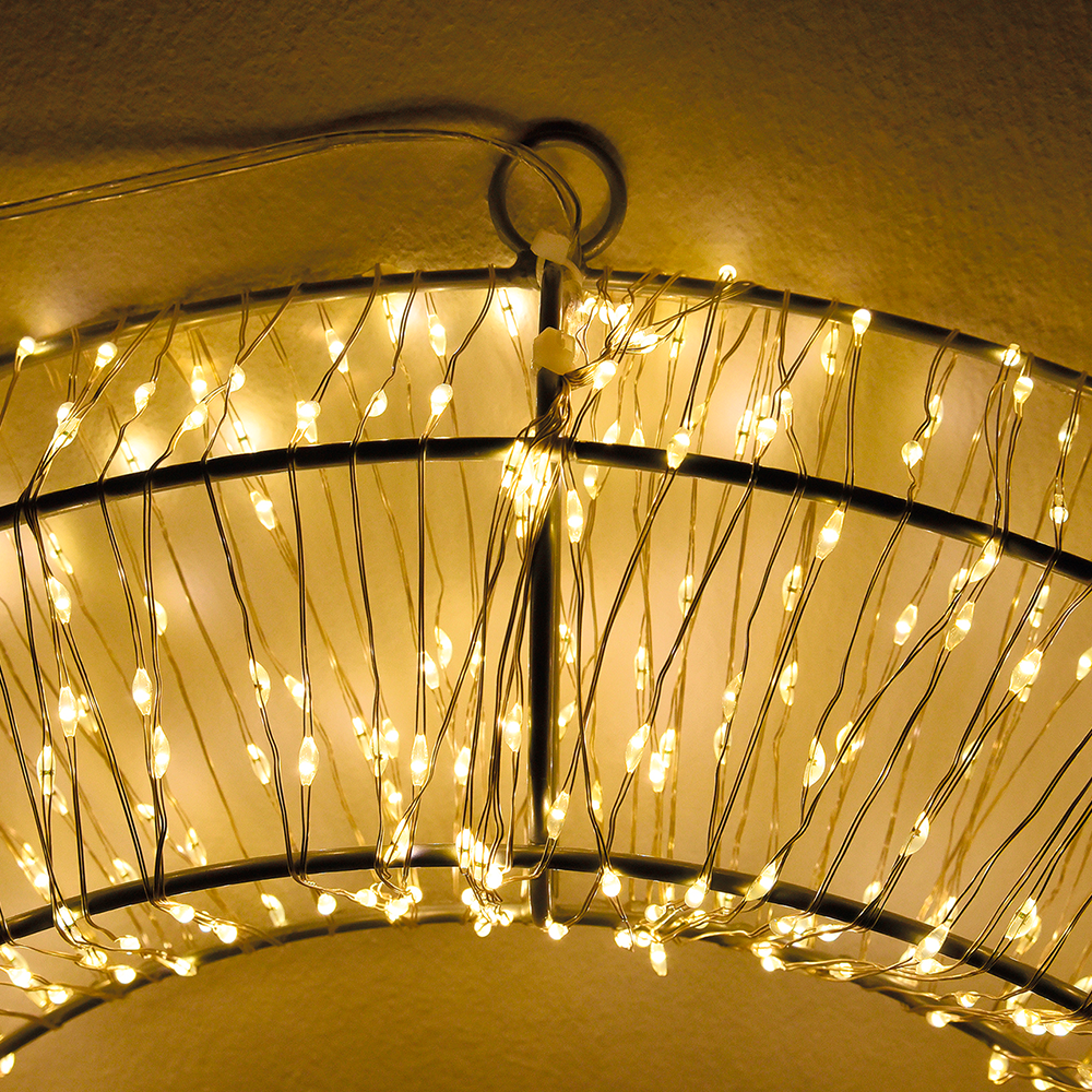 I-Glow LED-Weihnachtskranz - Ø ca. 50 cm