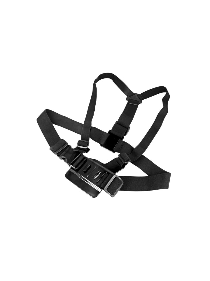 COFI 1453 Brustgurt Zubehörset 5in1 Kompatibel mit  GoPro, DJI, Insta360, in Schwarz günstig kaufen onesize