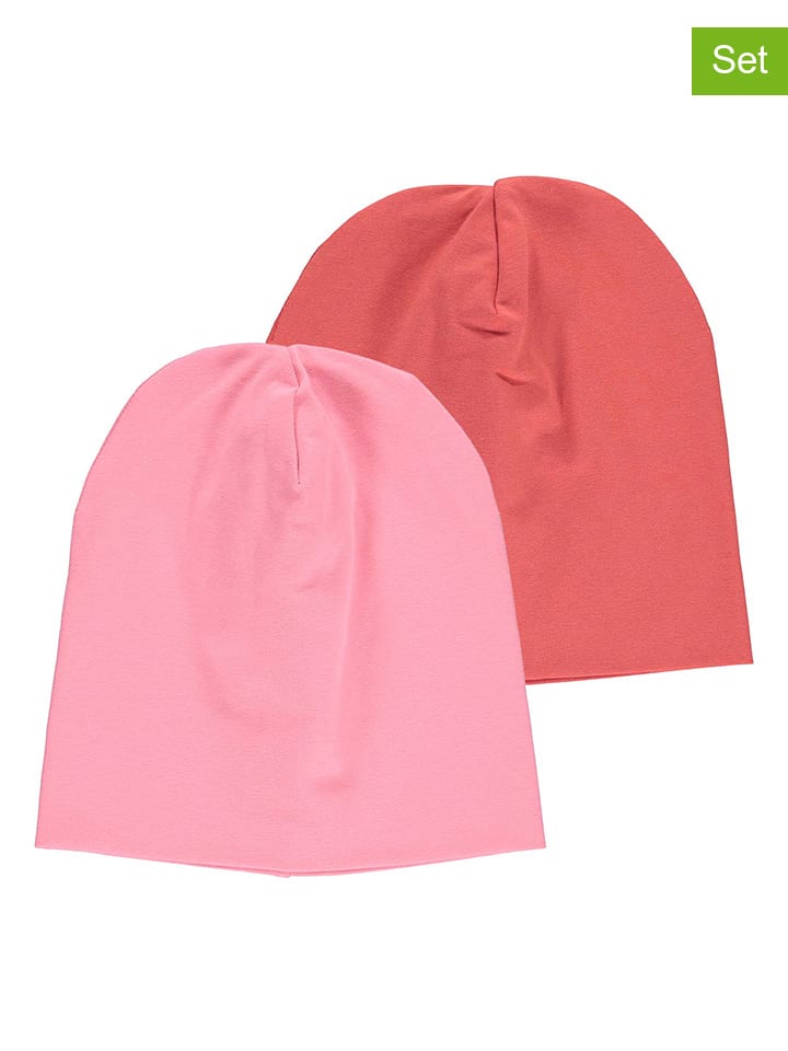 Fred´s World by GREEN COTTON 2er-Set: Beanies in Pink günstig kaufen
