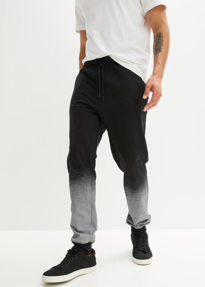 Sweathose mit recyceltem Polyester und Farbverlauf