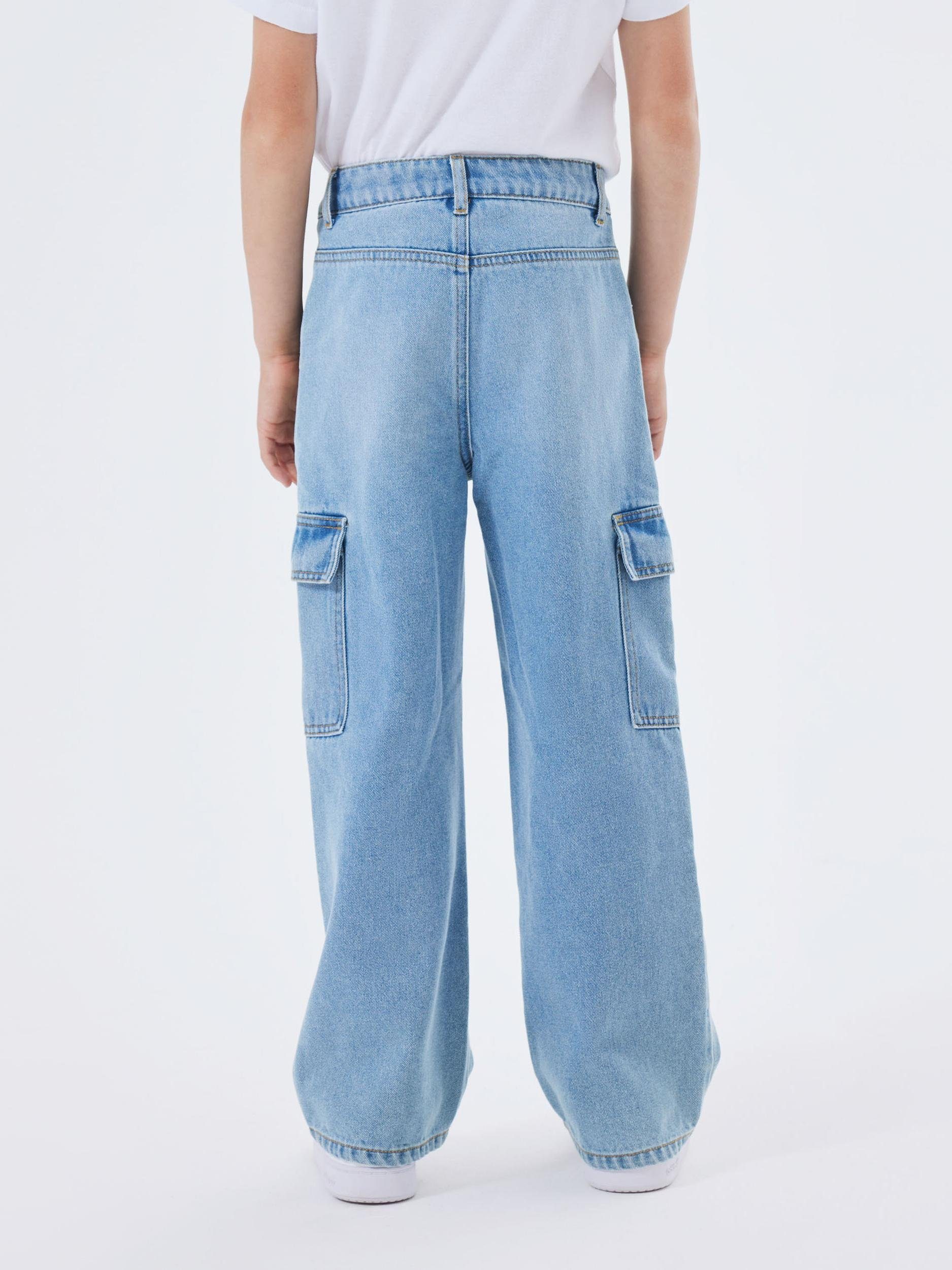 Name It Weite Jeans NKFROSE HW WIDE CARGO JEANS 6190-BS NOOS