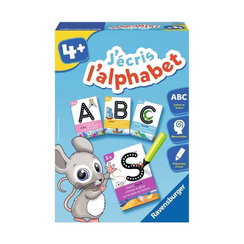J'écris l'alphabet