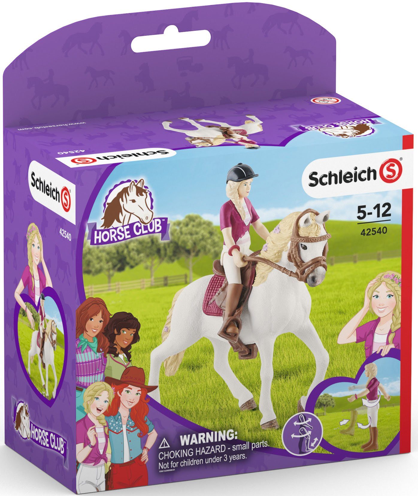 Schleich® Spielfigur HORSE CLUB, Sofia und Blossom (42540)
