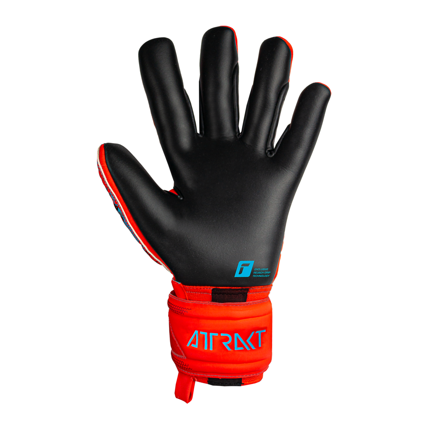Reusch Attrakt Gold X 2023 TW-Handschuhe Rot Blau Schwarz F3333