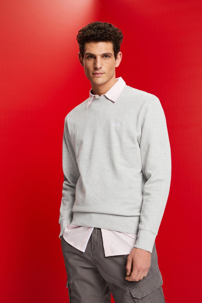 Sweatshirt mit Print auf der Rückseite